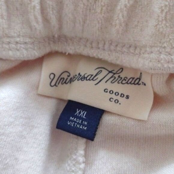NWT Universal Thread terry textured high waist jogger paper bag style XXL - Picture 8 of 9